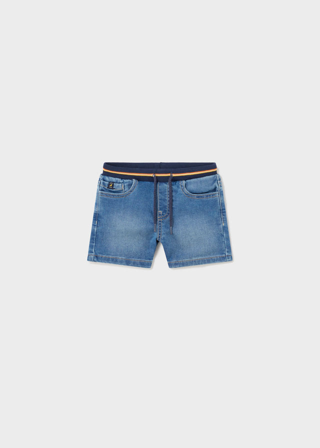 Soft Denim Shorts