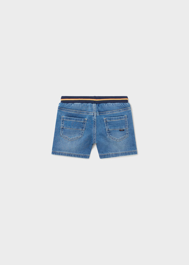 Soft Denim Shorts