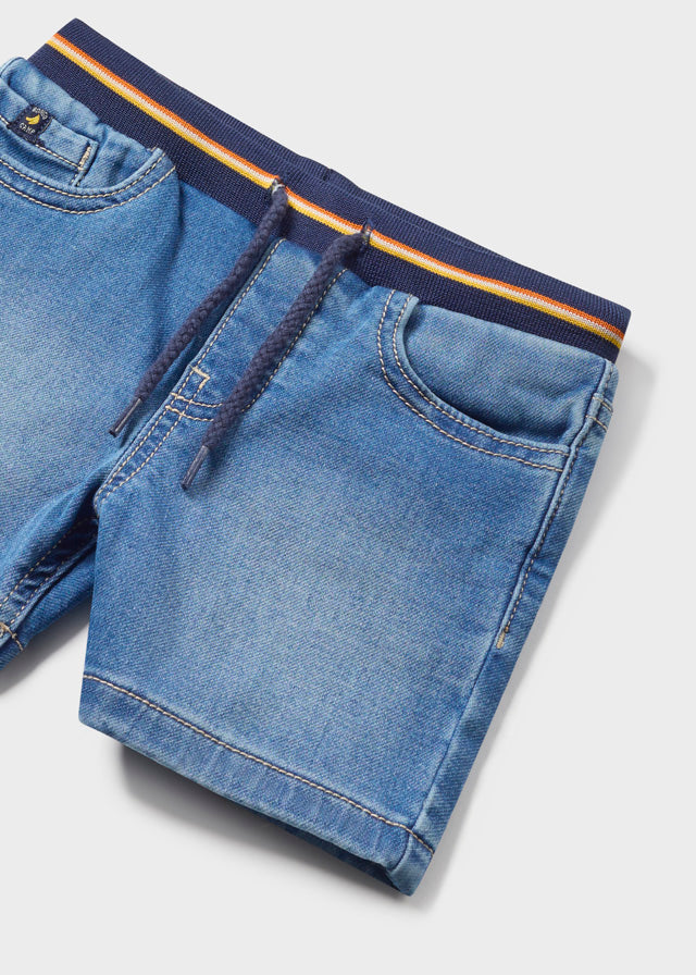 Soft Denim Shorts