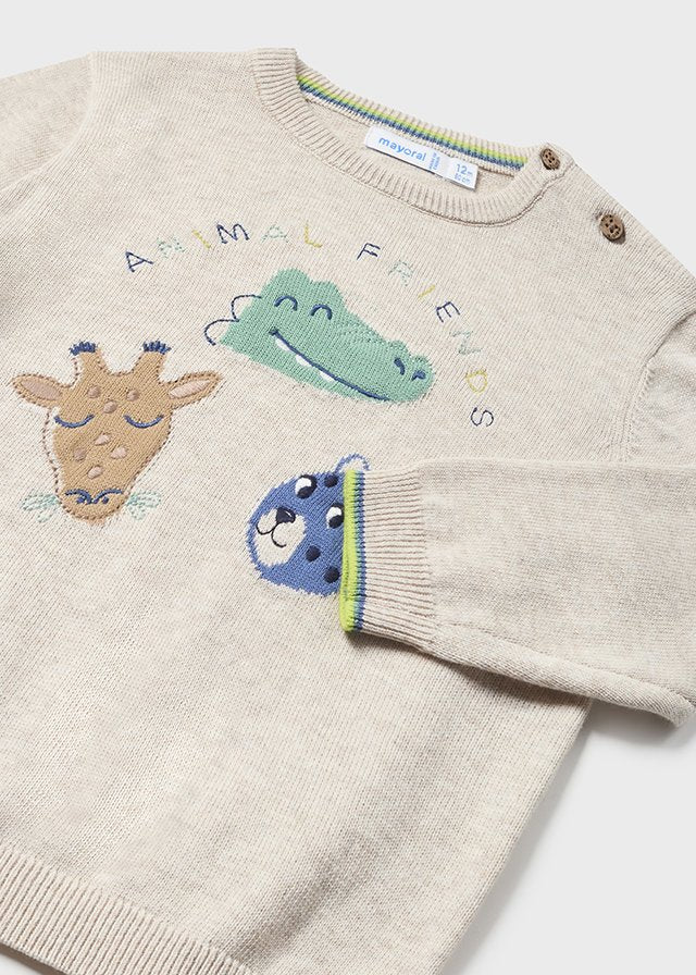 Animal Friends Sweater