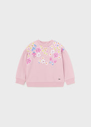 Floral Fleece Pullover