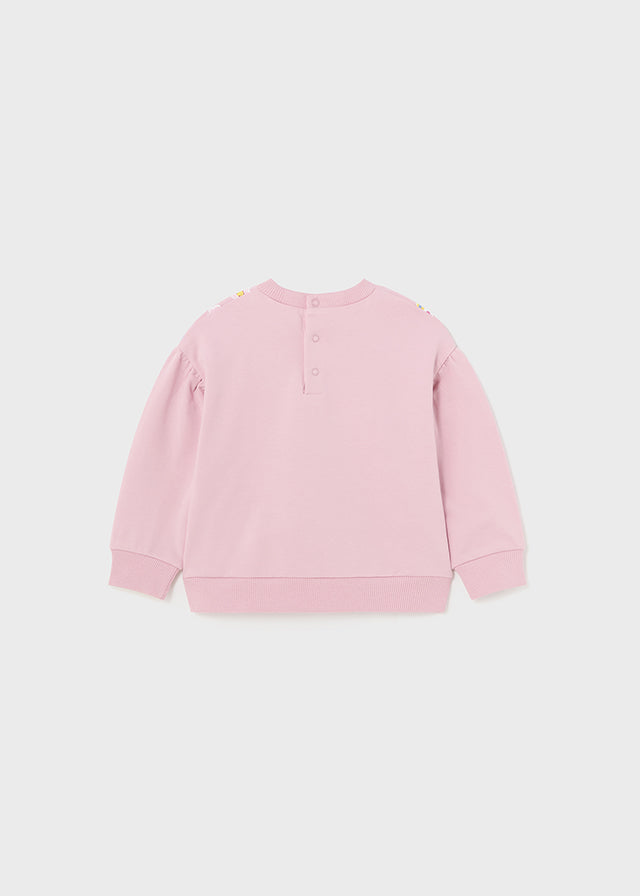 Floral Fleece Pullover