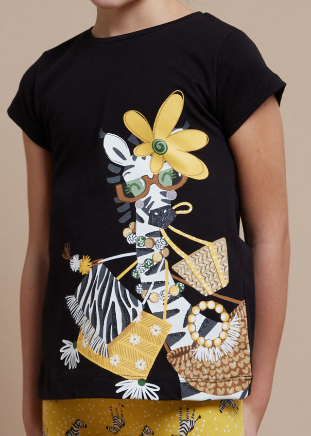Safari Chic Giraffe Tee