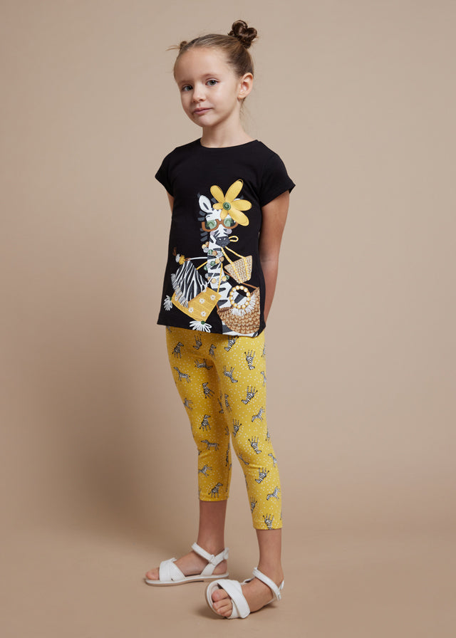 Safari Chic Giraffe Tee