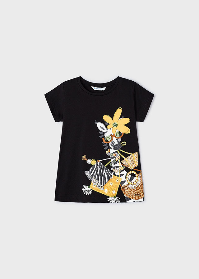 Safari Chic Giraffe Tee