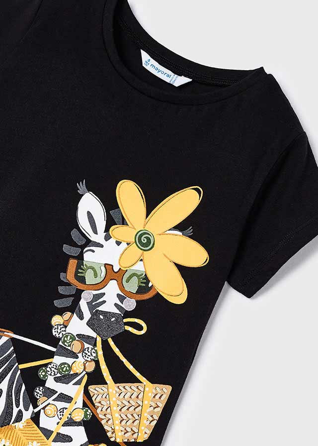 Safari Chic Giraffe Tee
