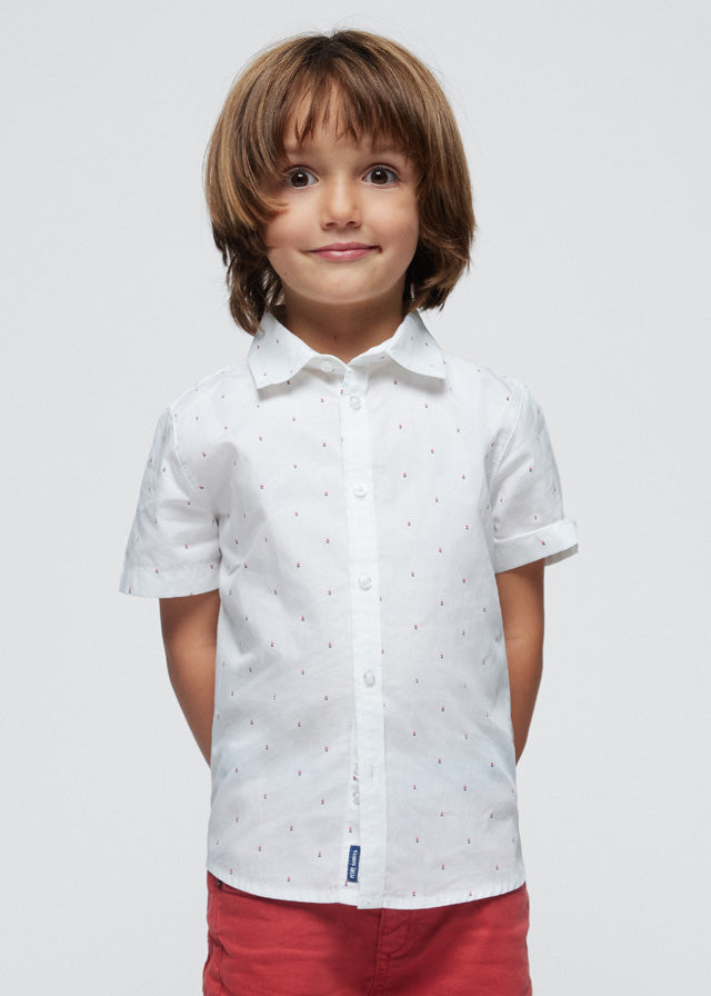 Micro Stamp Button Up