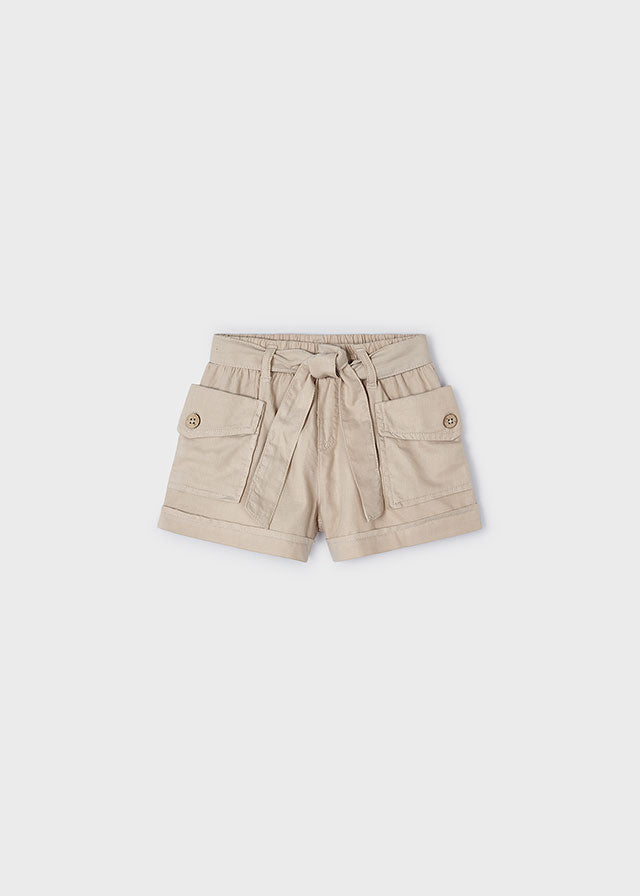 Girls Paper Bag Shorts