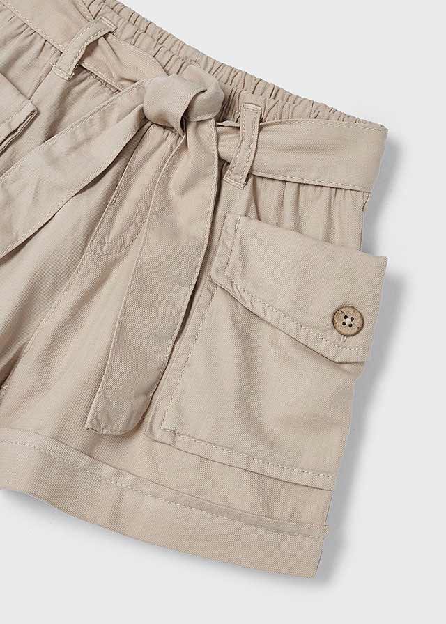 Girls Paper Bag Shorts