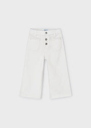 Twill Wide Pants