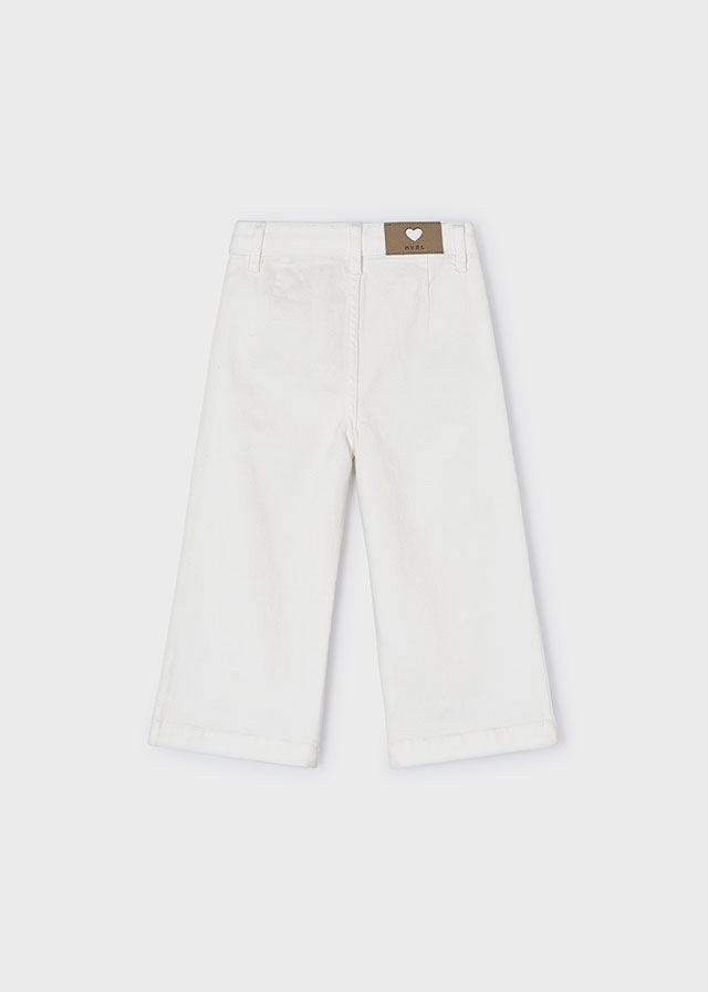 Twill Wide Pants