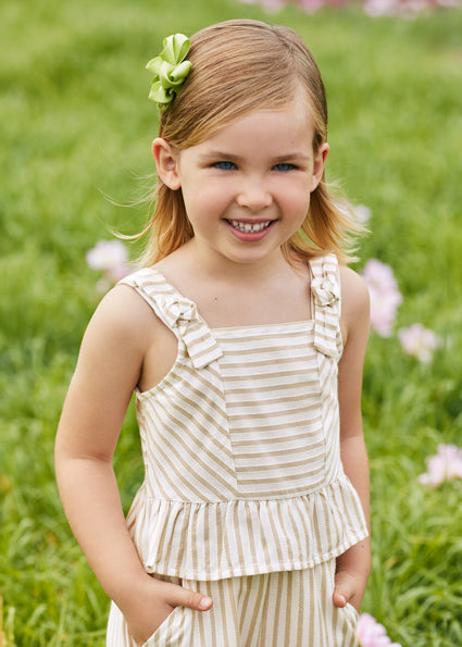 Ruffle Striped 2pc Set