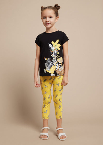 Giraffe Printed Leggings