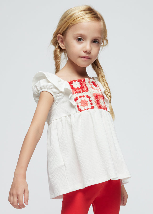 Folk Flair Top and Leggings Set