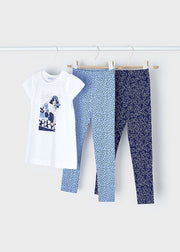 3 Piece Shirt and Legging Set