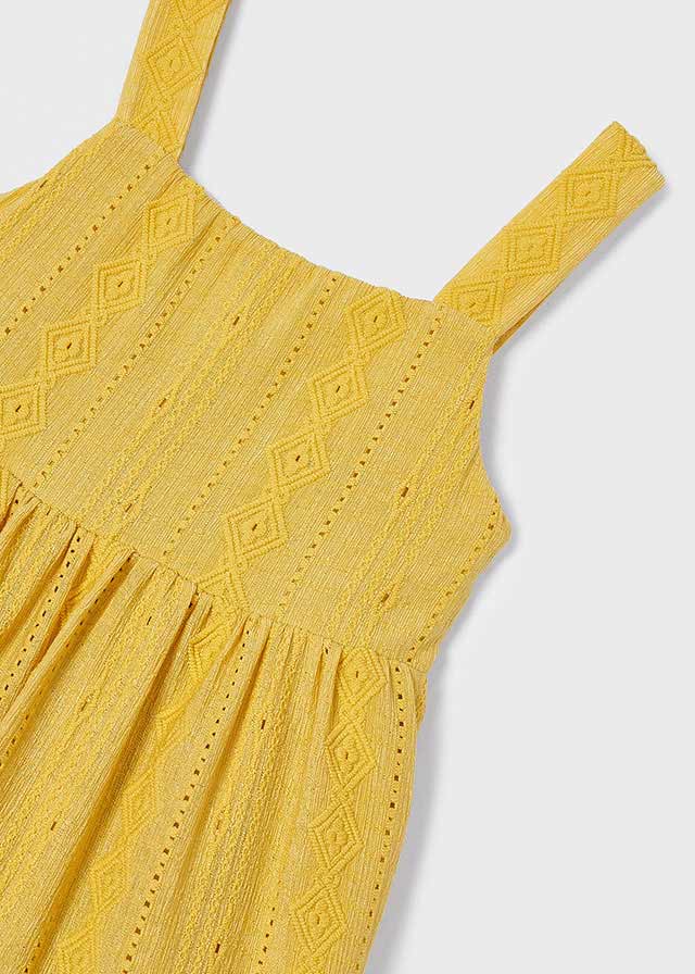 Yellow Ruffle Dress