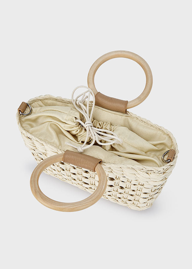 Natural Woven Handbag