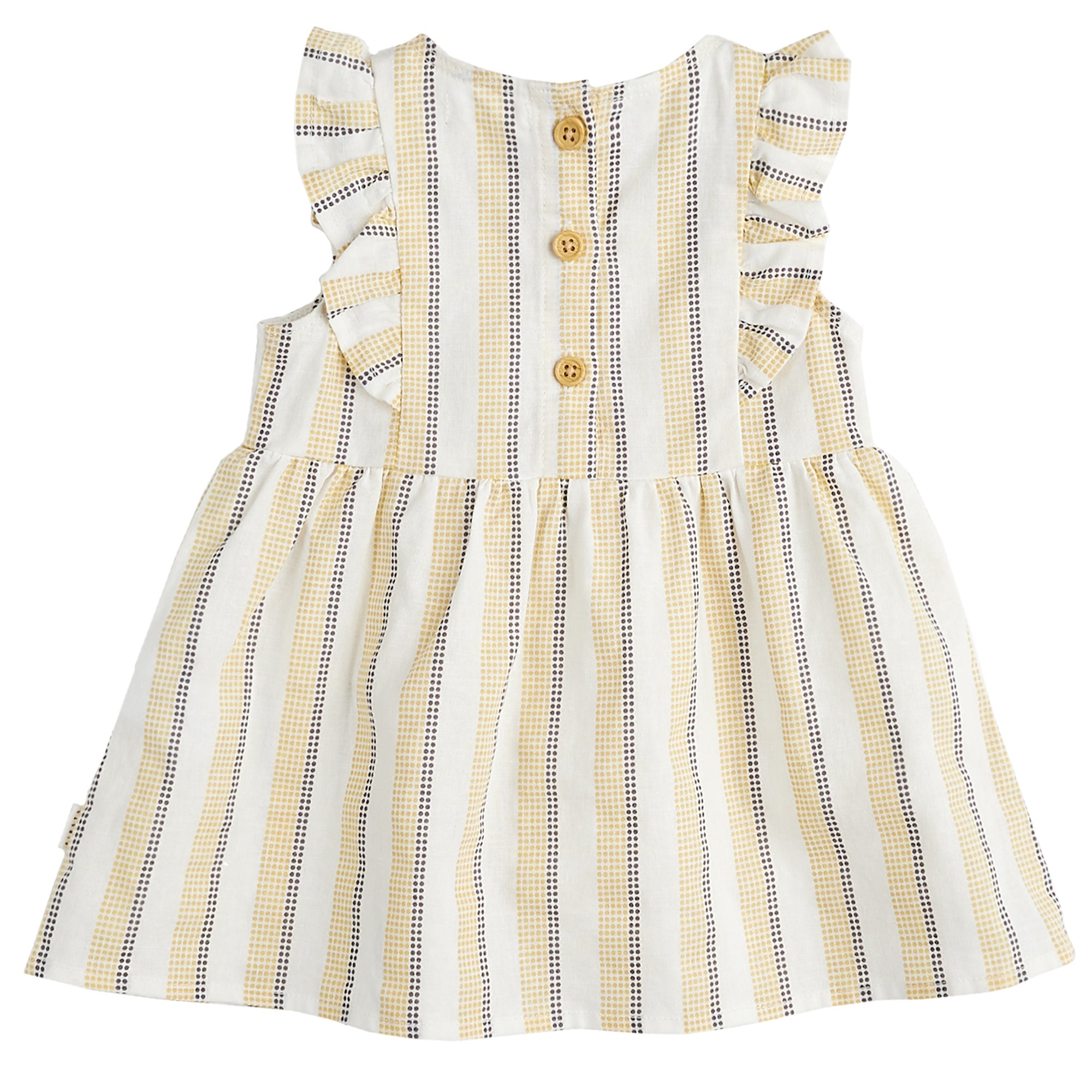 Yellow Peplum 2pc Set