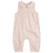 Light Coral Sleeveless Playsuit