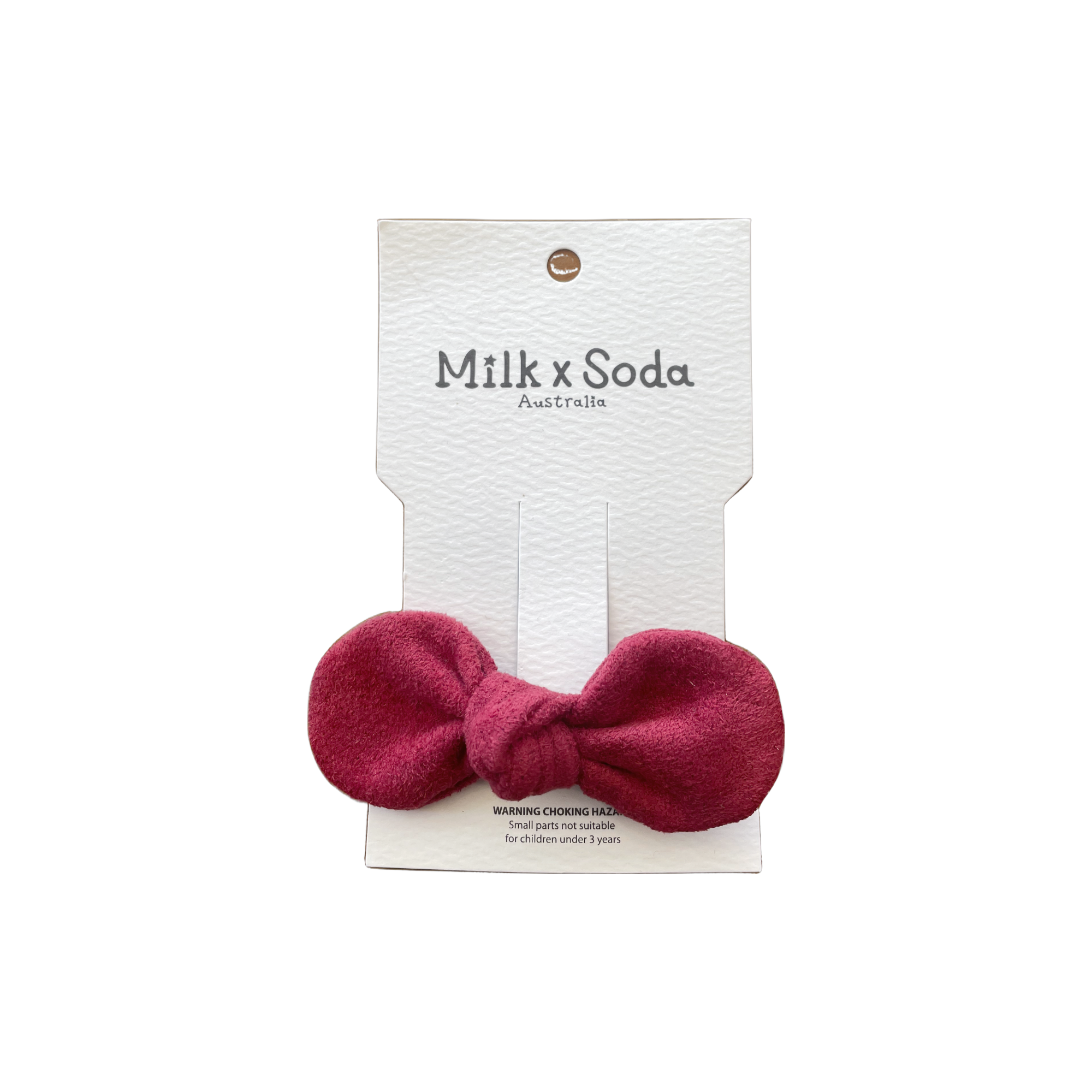 Knitted Bow Hair Clip