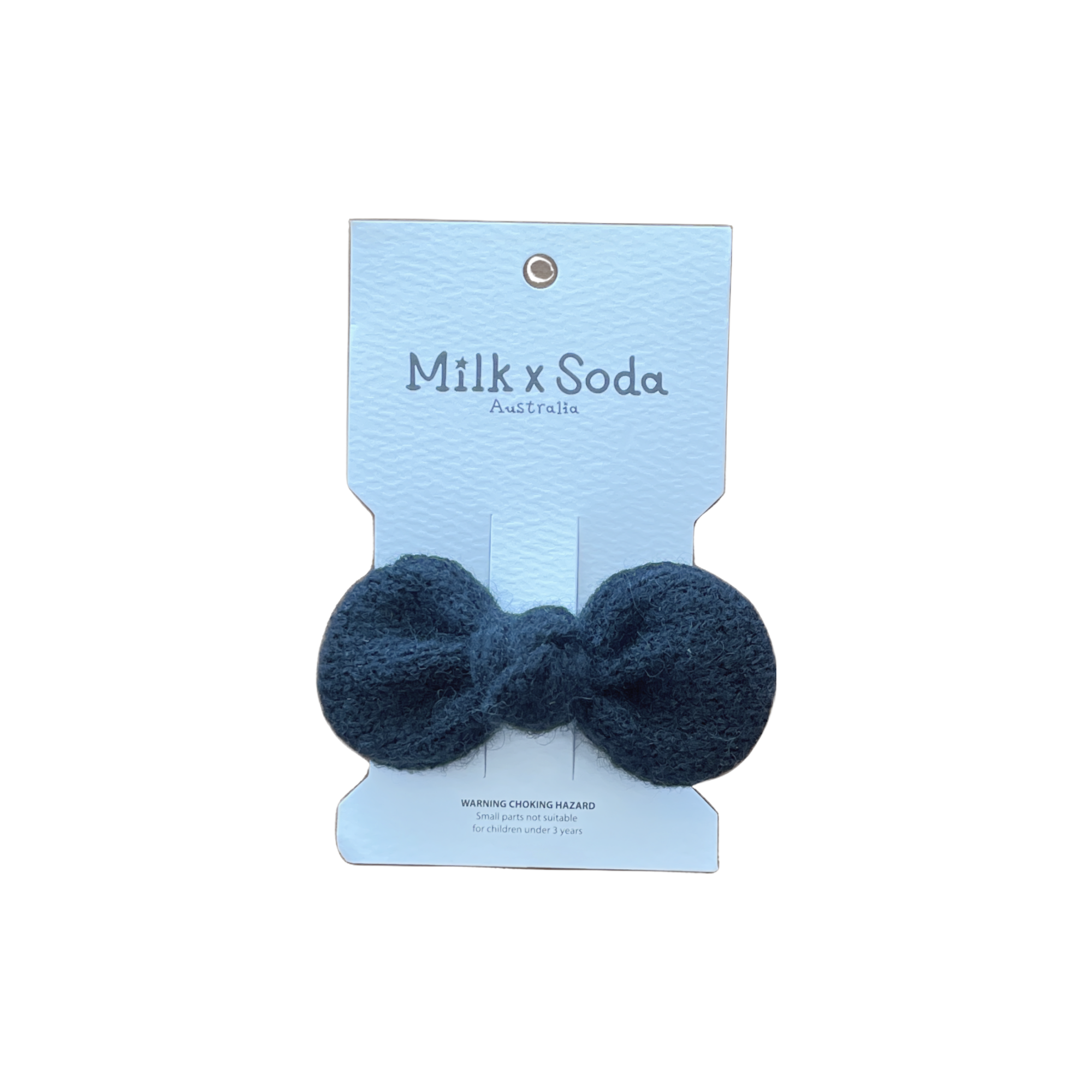 Knitted Bow Hair Clip