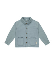 Enzo Over-shirt-Ocean