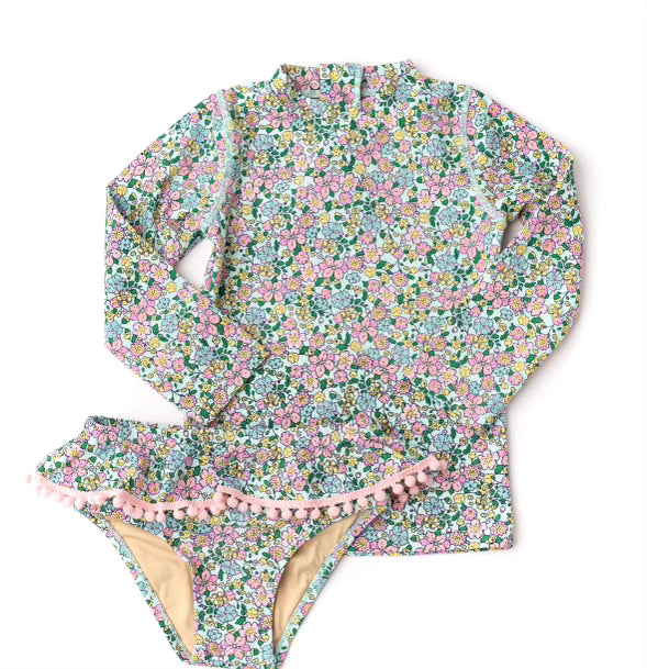 Ditsy Floral 2 Piece Swimsuit