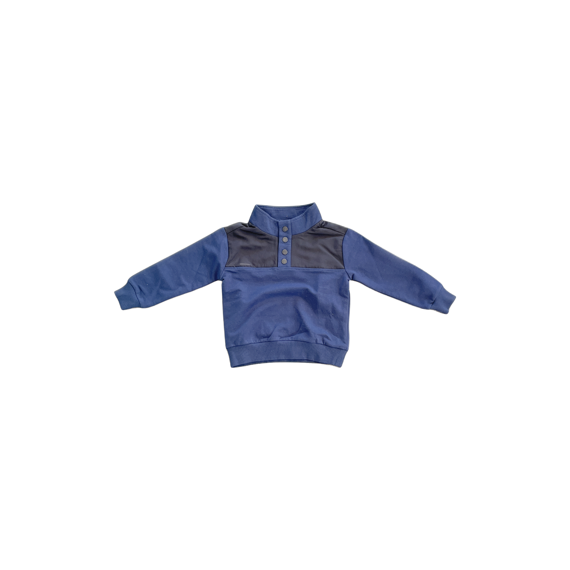 L/S Half Button Knit Pullover