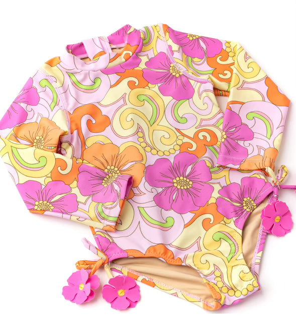 Groovy Blooms Swimsuit