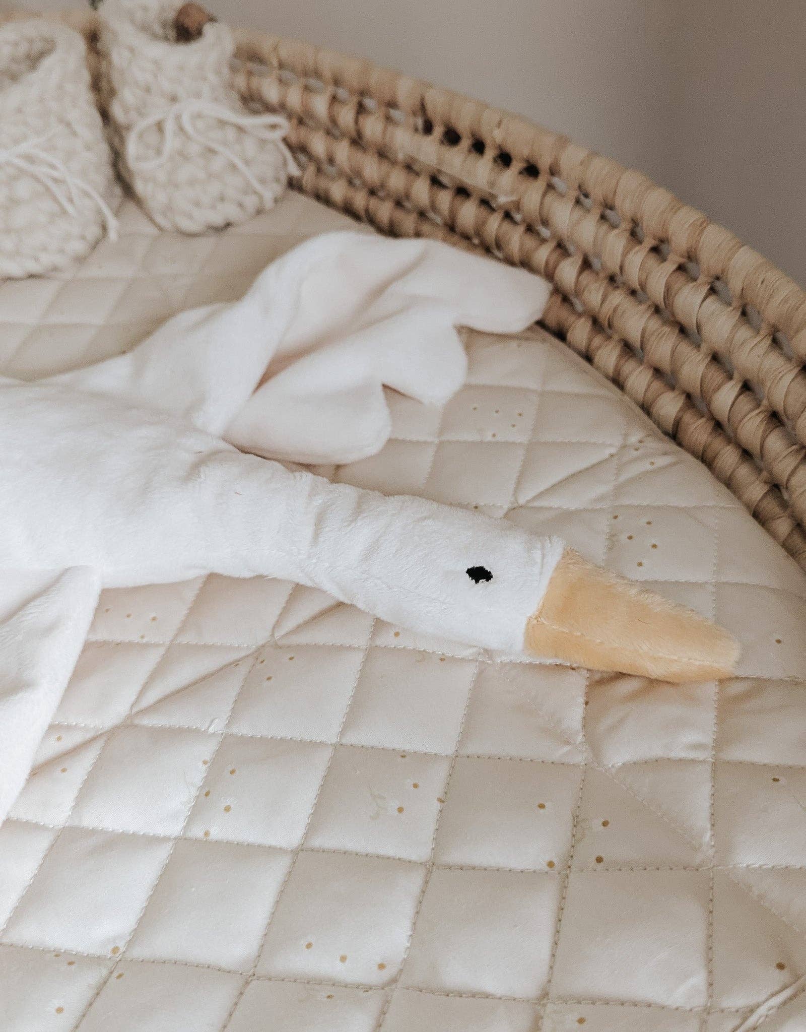 Security blanket - White Goose - Odile - Veille sur toi