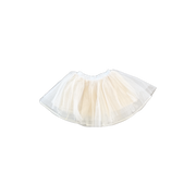 Tulle Skirt w/silver glitter