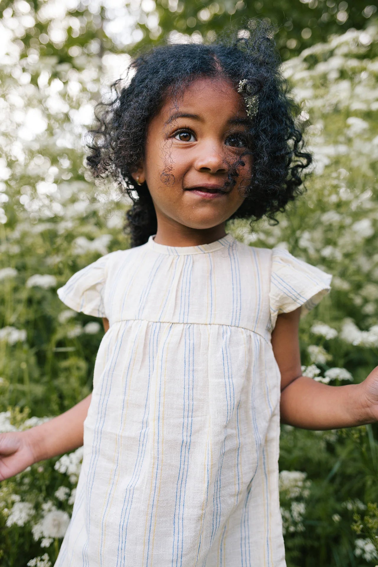 Linnen Stripe Dress