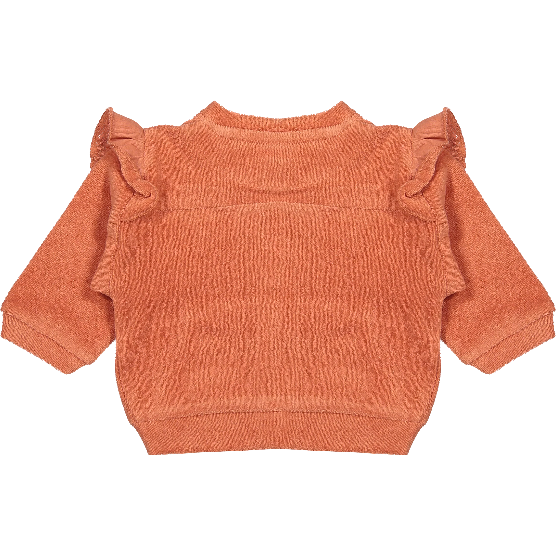 Terry Apricot Bomber Jacket
