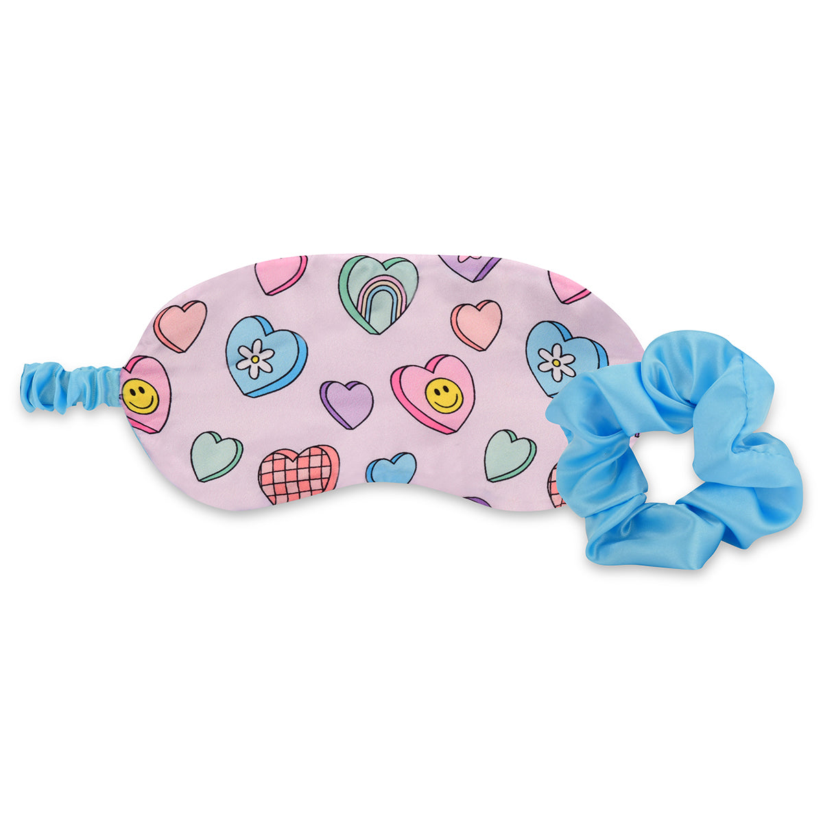 Hearts Mask and Scrunchie Set