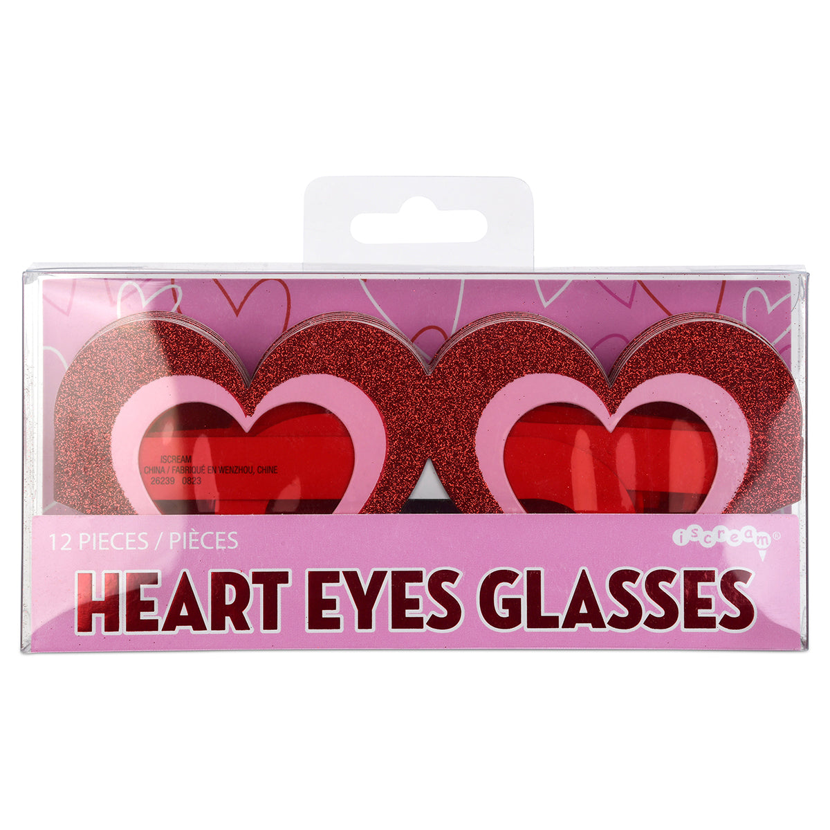 Valentine Glasses 12pk