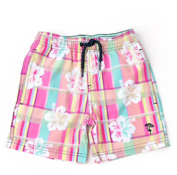 Summer Plaid Trunks