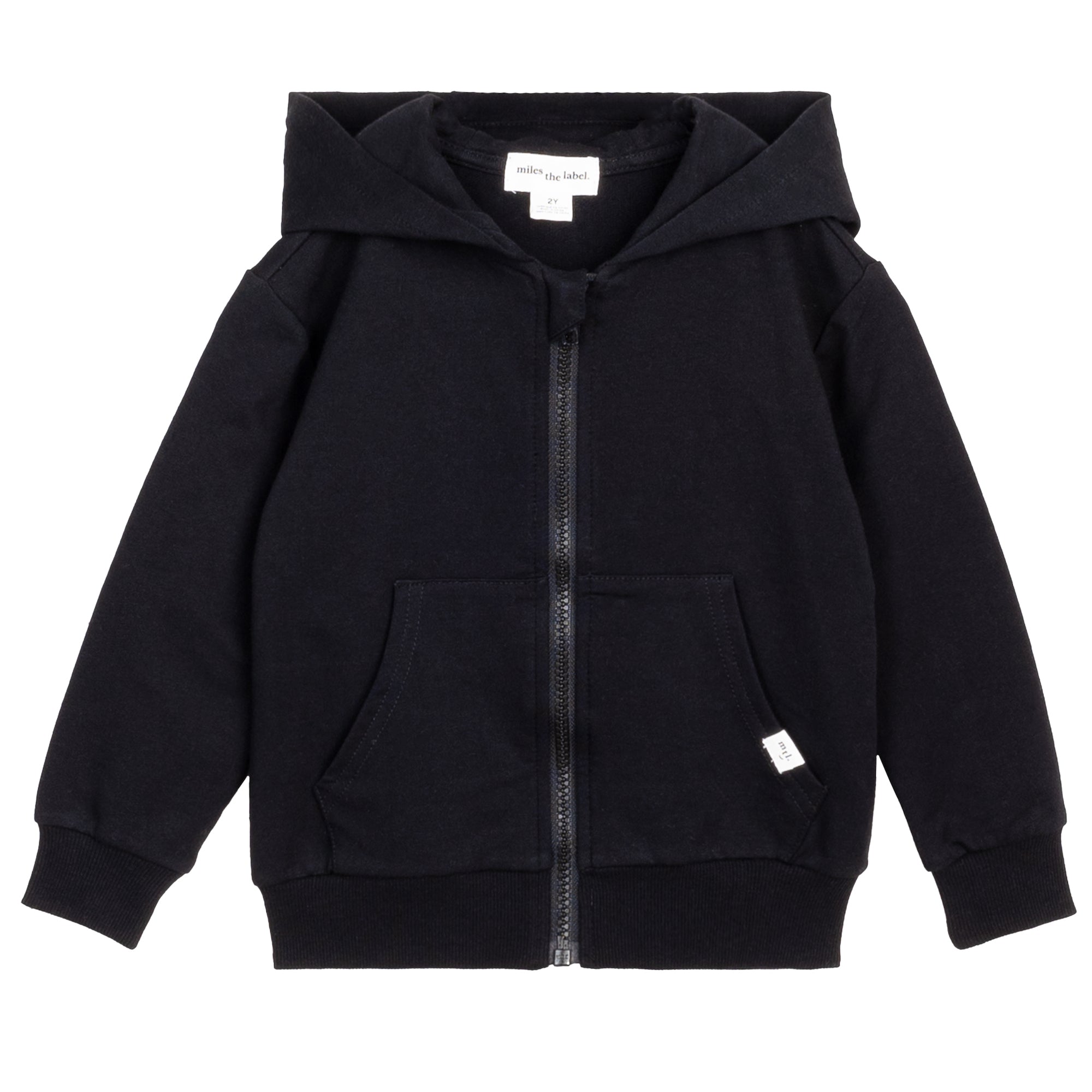 Black Miles Zip-Up