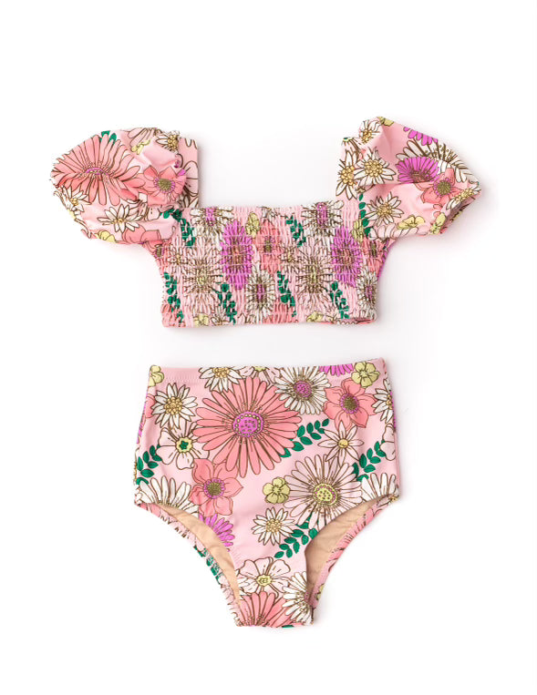 Smock High Waist Bikini
