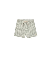 Seafoam Check Boardshort