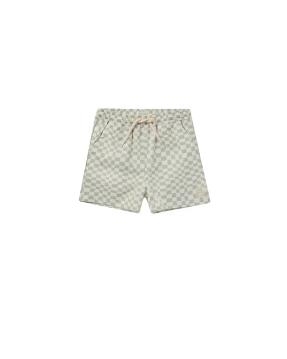 Seafoam Check Boardshort