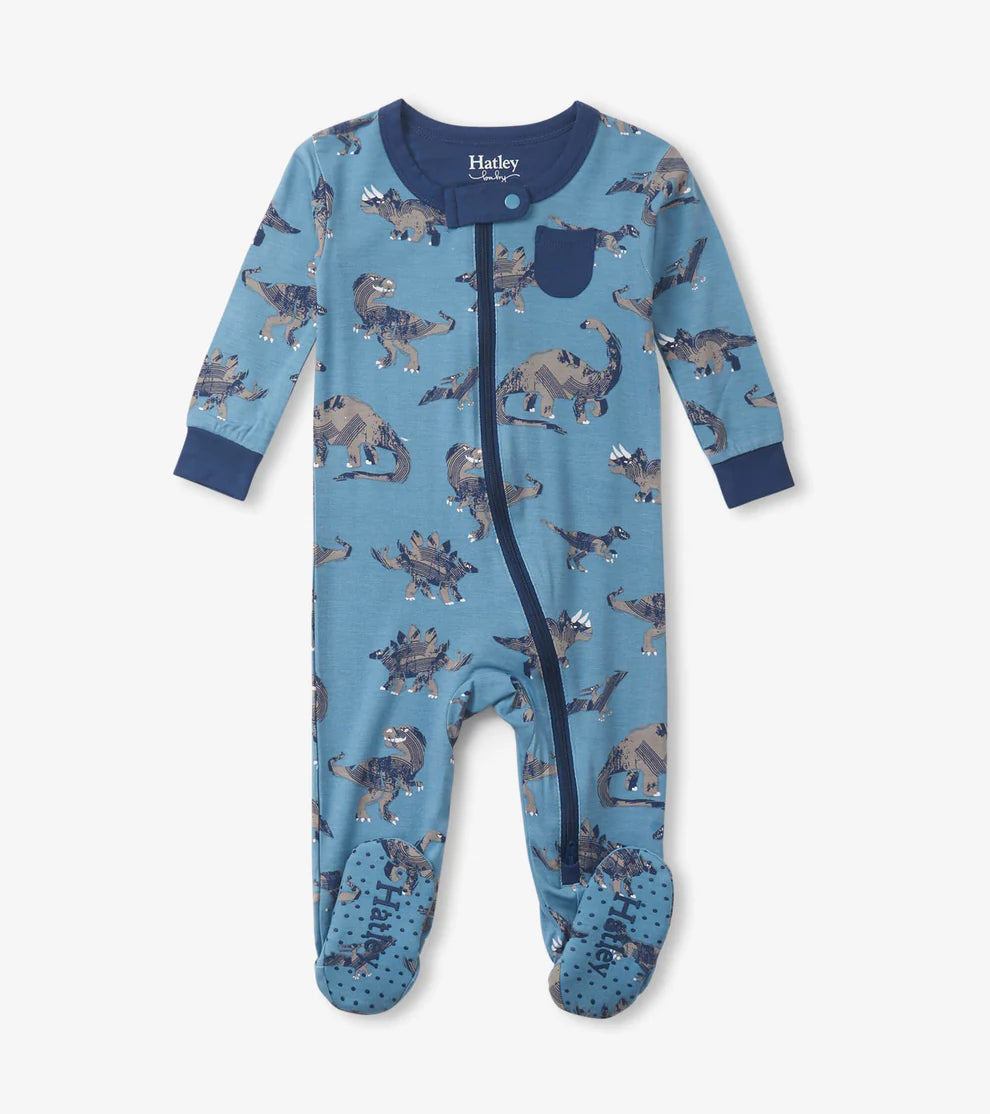 Dinosaur Footed Sleeper
