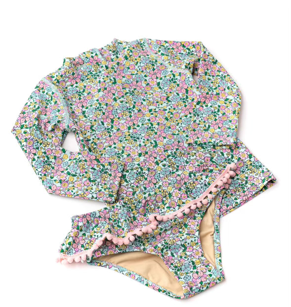 Ditsy Floral 2 Piece Swimsuit