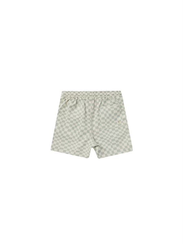 Seafoam Check Boardshort