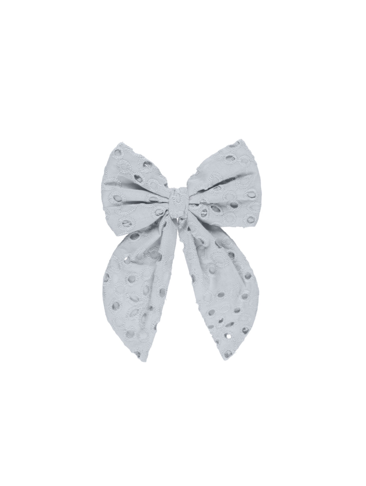 Oversized Bow-light blue