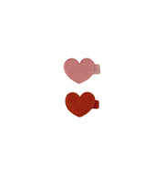 Heart Clips set of 2
