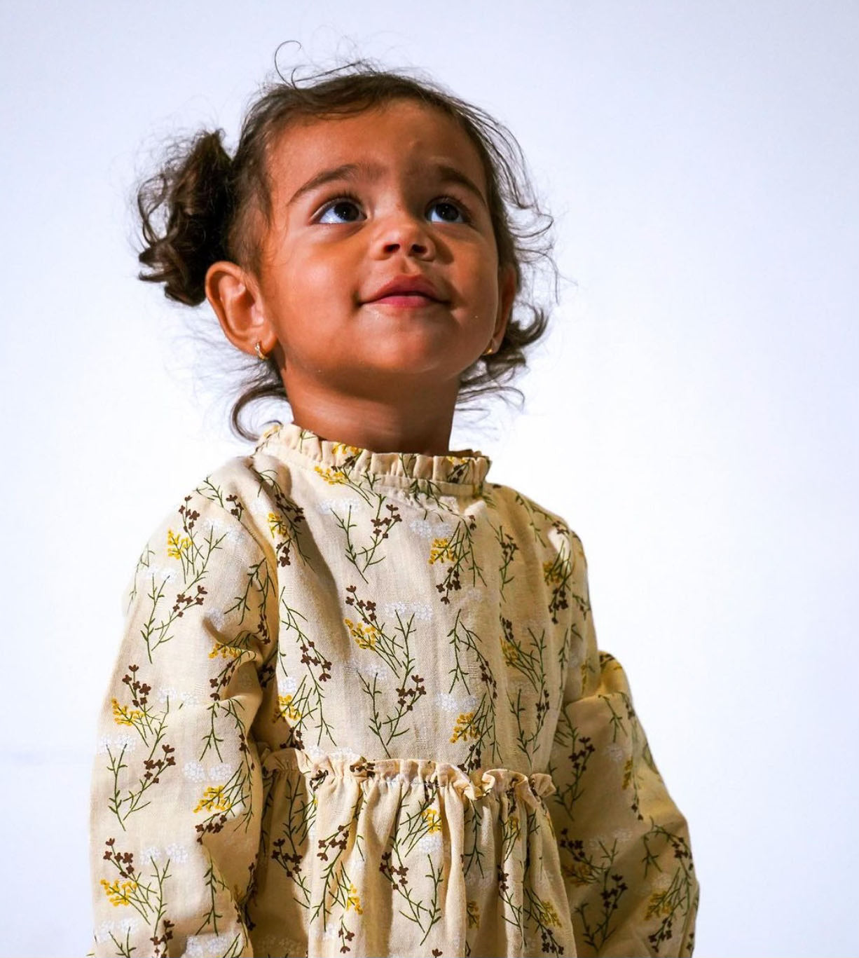 Henley Dress with Wild Flowers