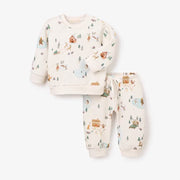 Christmas Print Top & Pant Set