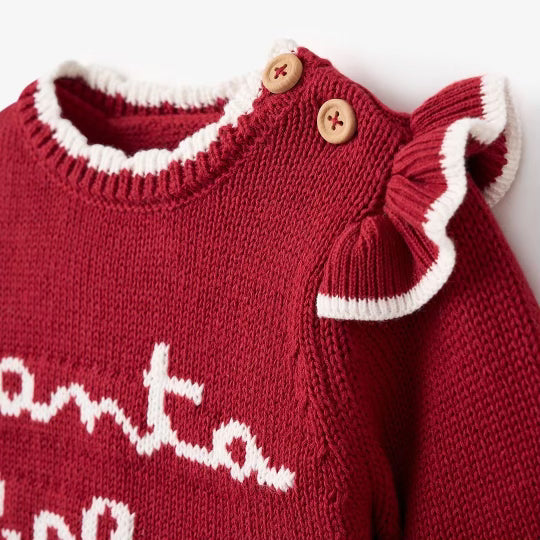 Santa Baby Sweater + Bloomer