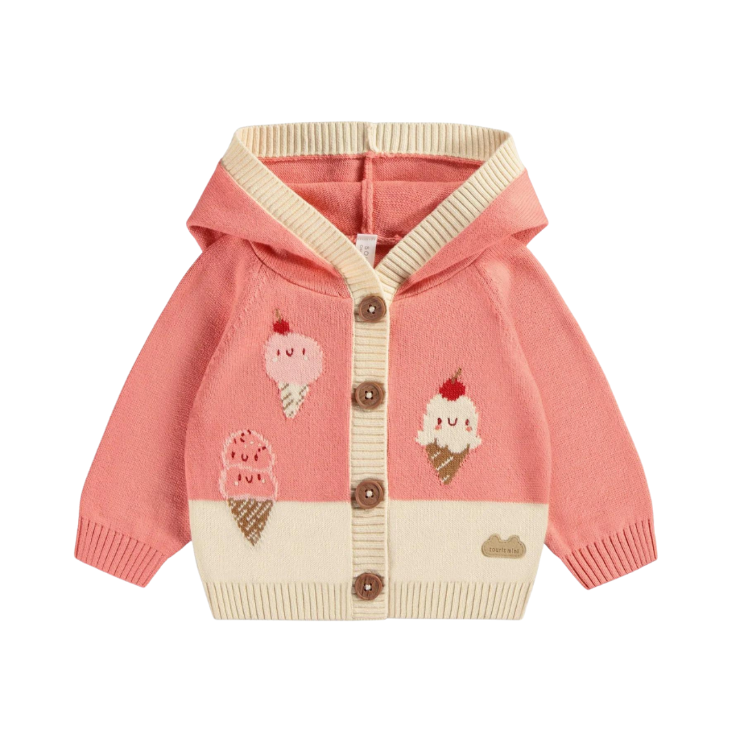 Ice Cream Knitted Cardigan