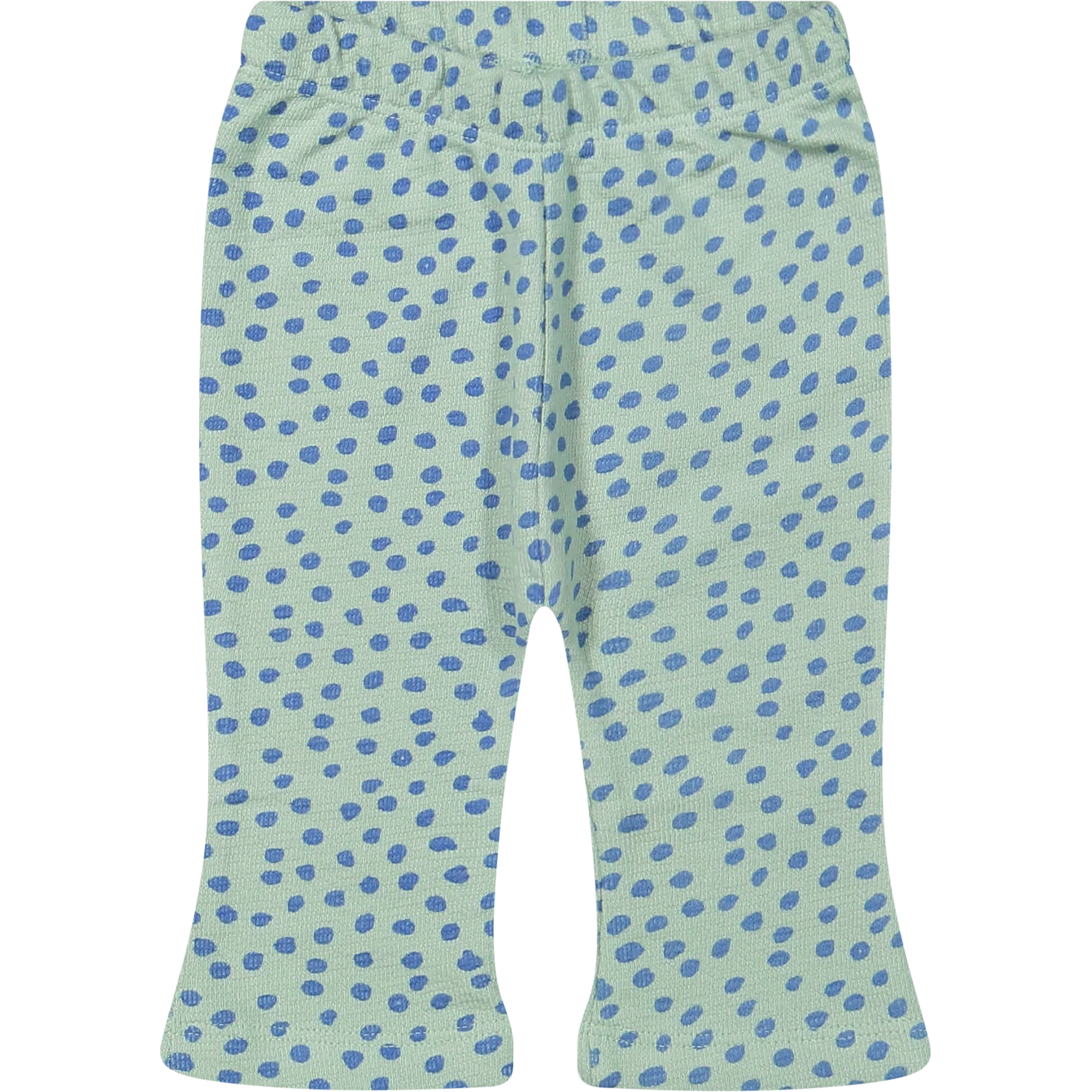 Mesh Knit Flared Pants